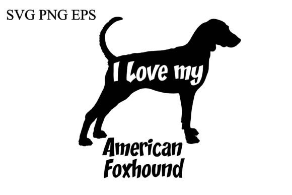American Foxhound I Love My Dog Embroidery Review