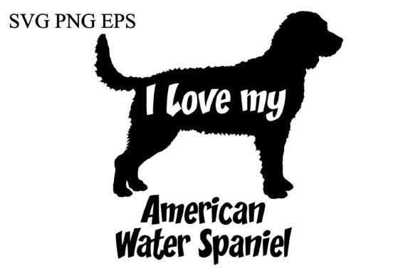American Water Spaniel I Love My Dog Embroidery Review