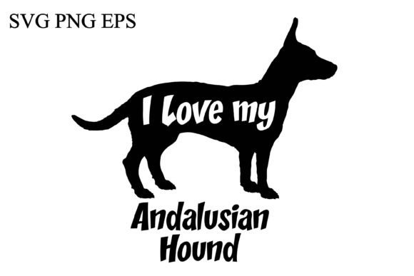 Andalusian Hound I Love My Dog Embroidery Review