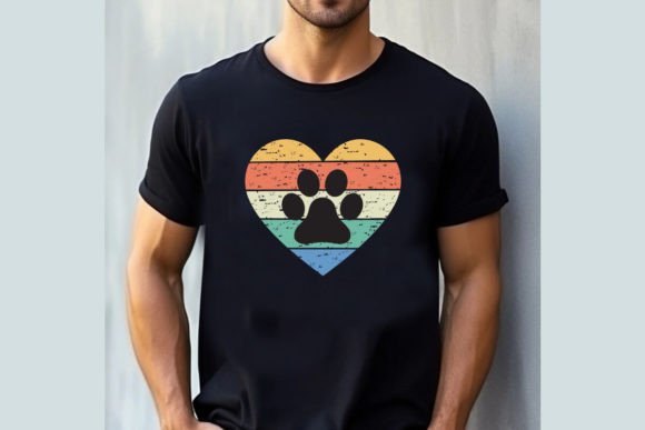 Dog Paw Lover T Shirt
