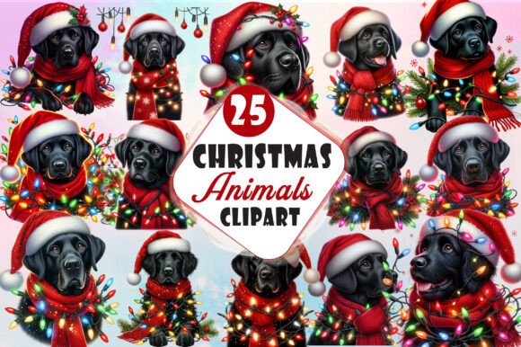 Fun Christmas Animal PNG