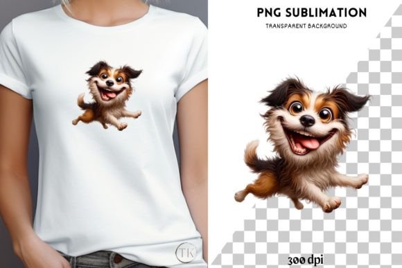 Fun Dog Sublimation Design