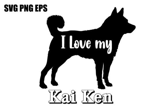 Kai Ken I Love My Dog