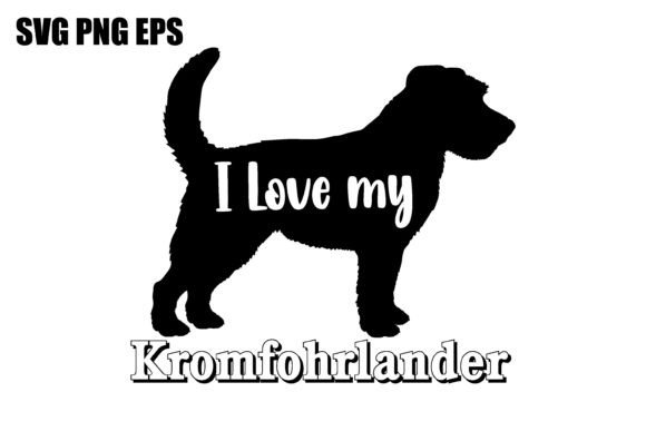 Kromfohrlander I Love My Dog