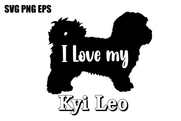 Kyi Leo I Love My Dog Vector