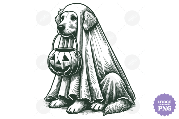Vintage Halloween Dog No Tricks Treats